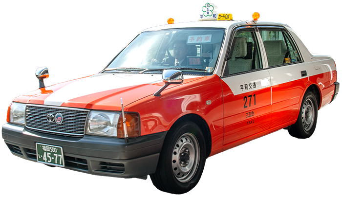 三五会タクシー車体